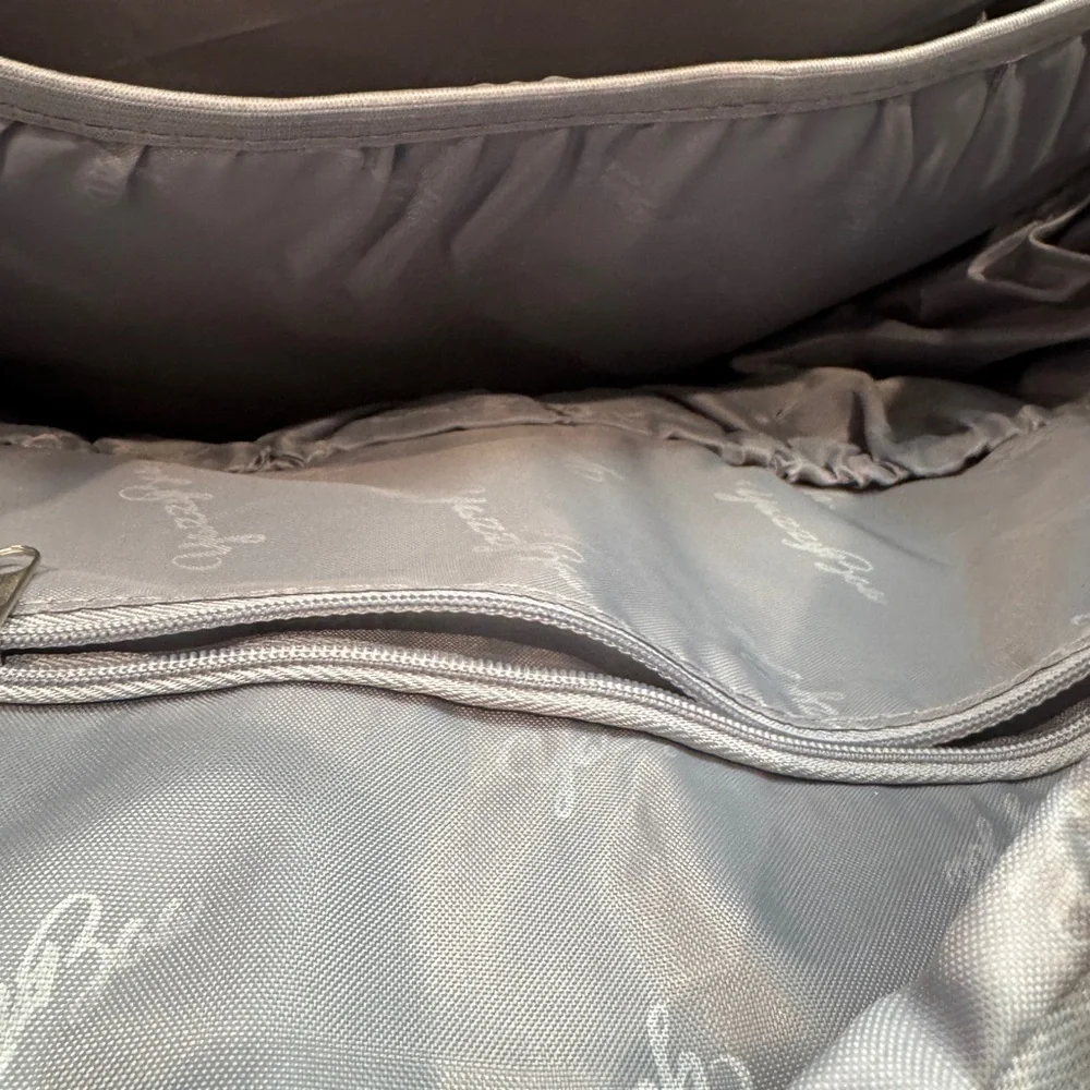 Yazzy Boa Gray and Brown Women’s Men’s Diaper Bag Backpack For Babies Toddlers